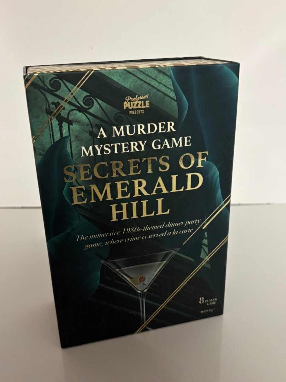 A Murder Mystery Game Secrets Of Emerald Hill 80's Themed Dinner Party Game